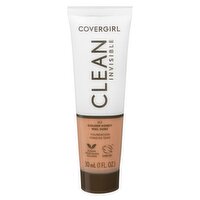 COVERGIRL - Clean Invisible Foundation - 163 Golden Honey, 30 Millilitre
