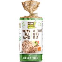 Rice Up - Quinoa And Chia Rice Cakes, 120 Gram