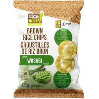 Rice Up - Wasabi Brown Rice Chips, 120 Gram