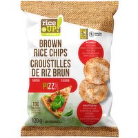 Rice Up - Rice Chips Pizza, 120 Gram