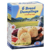 Knoll - 6 Bread Dumplings in Bag, 200 Gram