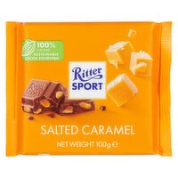 Ritter Sport - Chocolate Salted Caramel, 100 Gram