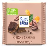 Ritter Sport - Chocolate Coffee Crisp, 100 Gram