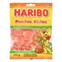 Haribo - Candy Gummi Peaches, 175 Gram