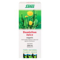 Salus - Organic Plant Juice Dandelion, 200 Millilitre