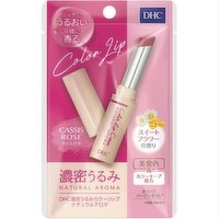 DHC - Color Lip Cream Natural Aroma- Cassis Rose, 1.5 Gram