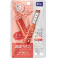 DHC - Color Lip Cream- Red, 1.5 Gram