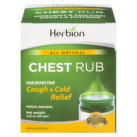 Herbion Naturals - Chest Rub, 100 Gram