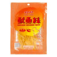 JANE JANE - Prepared Shredded Squid-Spicy, 85 Gram