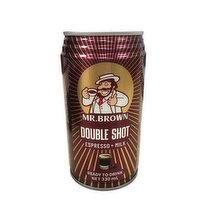 MR BROWN - DOUBLE SHOT ESPRESSO MILK CFF, 330 Millilitre