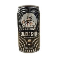 MR BROWN - MRBRN DOUBLE SHOT ESPRESSO BLACK COF, 330 Millilitre
