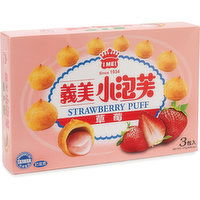 I-MEI - Strawberry Puff Large, 171 Gram