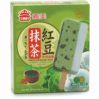 I-MEI - Green Tea/Red Ben Milky Ice Bar, 437.5 Gram