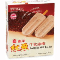 I-MEI - Ice Bar Red Bean Flavor, 5 Each