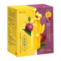 A CHINO - Achino Passion Mango Ice Bar, 6 Each