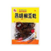 Te Chang - Dried Bean Curds Black Pepper Flv, 115 Gram