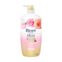 kao - Biore Body Wash - Chiba Rose, 1000 Millilitre