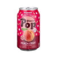 Nulife - POP Sparkling Juice, Peach Fruit Flavour, 330 Millilitre