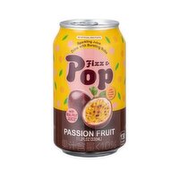 Nulife - POP Sparkling Juice Drink, Passion Fruit Flavour, 330 Millilitre