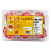 Six Fortune - Cooked Salted Duck Eggs, 350 Gram