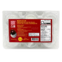 Six Fortune - Salted Duck Eggs, 6 Each