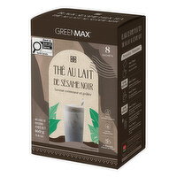 GREENMAX - BLACK SESAME MILK TEA, 160 Gram