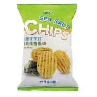 natural - Potato Chips Seaweed Flav, 50 Gram
