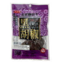 TaiZhenXiang - DRIED BEAN CURD BLACK PEPPER, 100 Gram