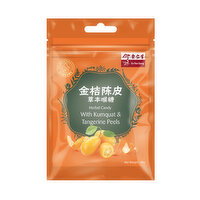 HouLiShuang - Herbal Candy Tangerine Peel Candy, 30 Gram