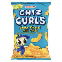 J&J - Chiz Curls Cheese Flavoured, 120 Gram