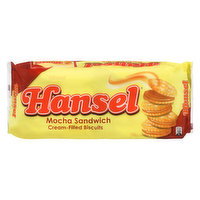 Hansel - Mocha Sandwich Cookies, 10 Each