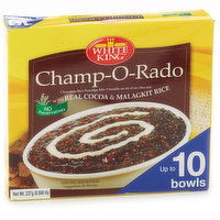 White King - Champ-O-Rado Chocolate Rice Porridge Mix, 227 Gram