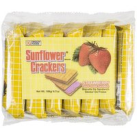 Sunflower - Strawberry Crackers, 25 Gram