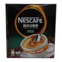 Nescafe - Premium White Coffee - Unsweetened, 10 Each