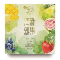 MAXIM'S - Snowy Mini 4 Fresh Fruits Series, 120 Gram