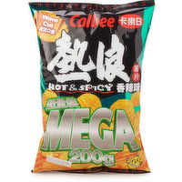 Calbee - Mega Potato Chips Hot & Spicy, 200 Gram