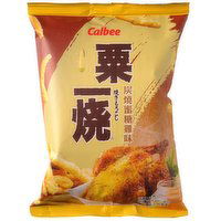 Calbee - Grill A Corn Snacks - Honey Chicken, 80 Gram