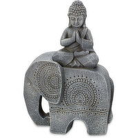 Magnesium - Buddha Sitting on Elephant, 1 Each