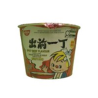 NISSIN - Bowl Noodle Spicy Beef Flavor, 107 Gram