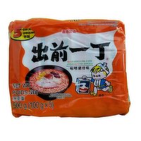 NISSIN - Instant Noodle Miso and Pork, 5 Each