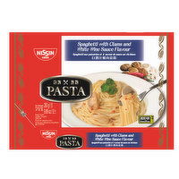 NISSIN - SPAGHETTI W CLAMS N WHITE WINE SAUCE, 280 Gram