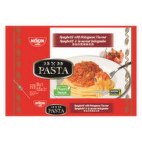 NISSIN - SPAGHETTI WITH BOLOGNESE FLAVOR, 285 Gram