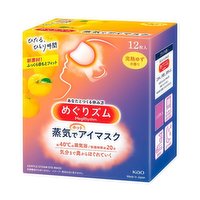 kao - Hot Eye Mask Ripe Citron, 12 Each