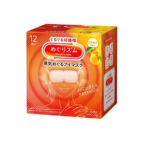 kao - Hot Eye Mask Ripe Citron, 12 Each
