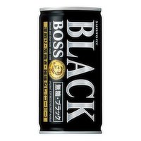 Suntory - Boss Black Coffee, 185 Gram