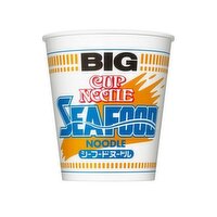 NISSIN - Big Cup Noodle Seafood Flavor, 104 Gram