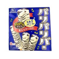 MORINAGA - PariPari Ice Cream Bar, 8 Each