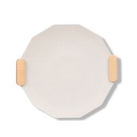 Yamashita - BBQ Plate 40cm White, 1 Each