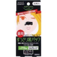 KOSE - Softymo Nose Pore Pack Black, 10 Each