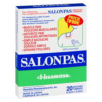 Salonpas - Pain Relieving Patch, 20 Each